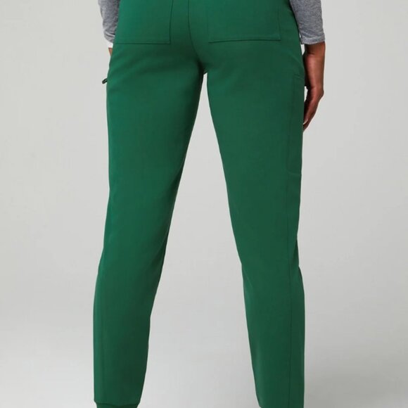 FABLETICS Hunter Green High-Rise On-Call Scrub Jogger - Picture 3 of 5